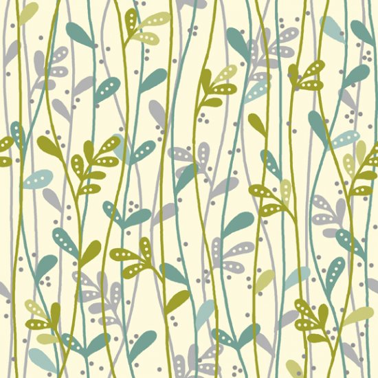 (Bild für) DECO LEAF STEMS BLUE - zum Schließen ins Bild klicken