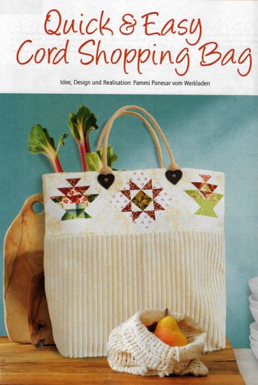 (Bild für) Cord Shopping Bag - zum Schließen ins Bild klicken