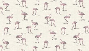 (Bild für) Flamingos - cream